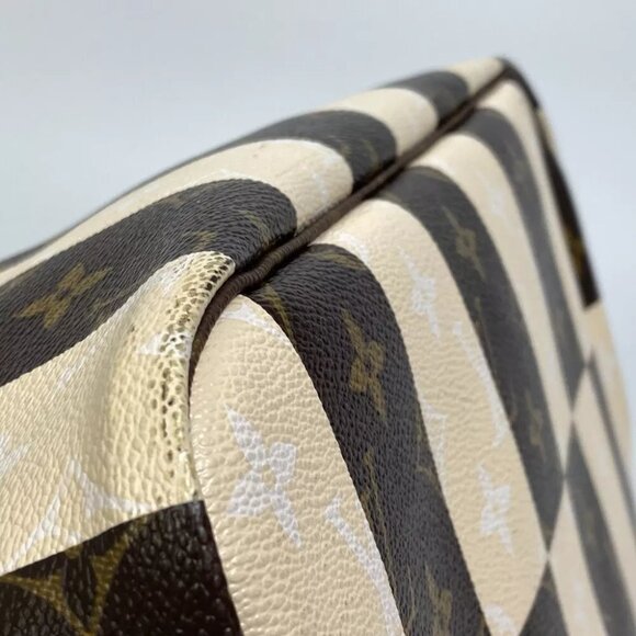 LOUIS VUITTON M40560 MonogramRayures Neverfull MM Shoulder Bag Tote Bag - Picture 13 of 15